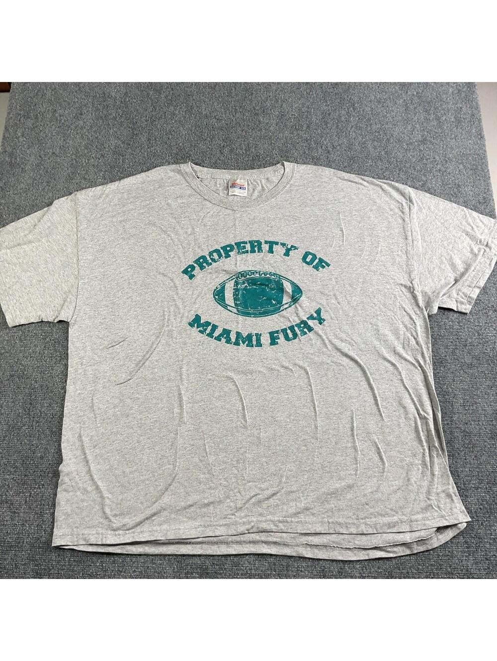 Property Of Miami Fury  T Shirt 3 XL